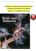 Introduction to Brain and Behavior&comma; 7th Edition&comma; Bryan Kolb &mdash; Test Bank and Practice Questions