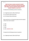 MGMT 200 EXAM 2 &lpar;PURDUE UNIVERSITY&rpar; NEWEST &NewLine;2026&sol;2027 EXAM 2 AND PRACTICE EXAM 300 QUESTIONS &NewLine;AND CORRECT DETAILED ANSWERS &lpar;VERIFIED ANSWERS&rpar; &NewLine;&vert;ALREADY GRADED A&plus;&vert;&vert;JUST OUT&excl;&excl;&excl; 