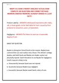 MGMT 311 EXAM 2 NEWEST 2026&sol;2027 ACTUAL EXAM &NewLine;COMPLETE 100 QUESTIONS AND CORRECT DETAILED &NewLine;ANSWERS &lpar;VERIFIED ANSWERS&rpar; &vert;ALREADY GRADED A&plus;&vert;&vert;JUST &NewLine;OUT&excl;&excl;&excl;