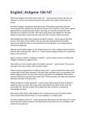 English Antigone Pages 126-147 Questions & Answers 2026&sol;2027 &vert; Study Guide & Exam Prep