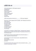 LEED GA v4 Exam 2026&sol;2027 &vert; Practice Questions&comma; Verified Answers & Study Guide