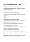 LEED v4 Green Associate Exam 2026&sol;2027 &vert; Practice Questions & Verified Answers