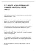 RNFA UPDATED ACTUAL TEST BANK WITH COMPLETE SOLUTION 100 PERCENT VERIFIED&period;pdf&NewLine;&NewLine;