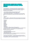 CGSC F100 EXAM &vert; NEWEST 2026 &vert; COMPLETE&NewLine;QUESTIONS AND CORRECT ANSWERS &vert; VERIFIED&NewLine;ANSWERS&NewLine;