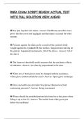 RNFA EXAM SCRIPT REVIEW ACTUAL TEST WITH FULL SOLUTION VIEW AHEAD&period;pdf&NewLine;&NewLine;