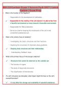 BIO 210 Lecture Exam 1 Success Pack 2027 &vert; Latest  Update &vert; Exam Prep