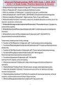 NURS 5350 Advanced Pathophysiology Exam 1 Units 1&ndash;4 2026&ndash;2027 &ndash; Complete Study Guide&comma; Practice Questions & Answers