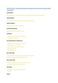 HDFS 210 Exam 2 1 Actual Exam Questions And Answers which have been revied and verified and graded A&plus;