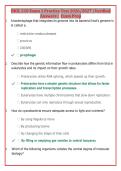 BIOL 210 Exam 1 Practice Test 2026&sol;2027 &vert; Verified Answers &vert;  Exam Prep