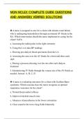 NORTH CAROLINA MEDICARE SUPPLEMENT AND LONG TERM CARE EXAM QUESTIONS AND ANSWERS COMPLETE SOLUTIONS&period;pdf&NewLine;&NewLine;