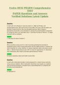 Evolve HESI Pharmacology  Practice Bundle   Exam Questions and Answers Verified Solutions Latest Update