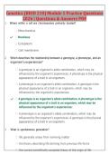 Genetics &lpar;BIOD 210&rpar; Module 1 Practice Questions  2026 &vert; Questions & Answers PDF