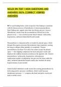 NCLEX RN TEST 1 NGN QUESTIONS AND ANSWERS 100&period;pdf&NewLine;&NewLine;