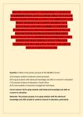 RSE4801 ASSIGNMENT 3 SEMESTER 2 COMPLETE COMPREHENSIVE ACTUAL FINAL PRACTICE EXAM STUDY GUIDE WITH REAL WELL ELABORATED AND MOST TESTED EVALUATION 100 PRACTICE QUESTIONS AND 100&percnt; CORRECT VERIFIED ANSWERS FULLY SOLVED &lpar;BASED ON OFFICIAL IDOI OUTLINE&rpar; WITH 