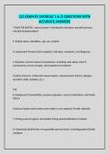121 EXAM &num;1 &lpar;MODULE 1 & 2&rpar; QUESTIONS WITH ACCURATE ANSWERS