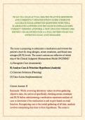 NR 667 CEA EXAM ACTUAL 2026&sol;2027 PRACTICE QUESTIONS AND CURRENTLY UPDATED STUDY GUIDE COMPLETE ACCURATE EXAM APPROVED QUESTIONS WITH WELL ELABORATED ANSWERS AND DETAILED RATIONALES &lpar;100&percnt; CORRECT VERIFIED ANSWERS&rpar; A NEW UPDATED VERSION 2026 EDITION &vert;GUARAN