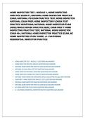 Home Inspector Test Questions & Answers 2026 &vert; Home Inspection Exam Prep&comma; Practice Test & Study Guide