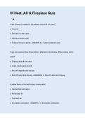 HI Heat&comma; AC & Fireplace Quiz &vert; Hawaii HVAC Practice Questions & Answers