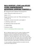 RICA SUBTEST 3 TEST 2026 STUDY&NewLine;GUIDE COMPREHENSIVE&NewLine;QUESTIONS ANSWERS VERIFIED A&plus;&NewLine;