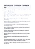 ANA AG-ACNP Certification Practice IQ Set 2 2026&ndash;2027 &vert; Practice Questions & Answers &vert; AG-ACNP Exam Prep