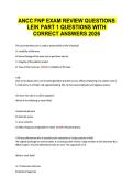 PAR&period;&period;&period;UESTIONS WITH CORRECT ANSWERS 2025&period;pdf&NewLine;&NewLine;1&period; Document information