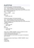 ACCT212 Final Exam Study Guide &vert; Practice Questions & Answers &vert; 2026&sol;2027