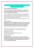 2027 AHIP Final Exam &ndash; Medicare Certification &ndash; Actual &NewLine;Questions & Answers &lpar;AHIP&rpar; 