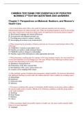  Essentials of Pediatric Nursing&comma; 4th Edition &mdash; Carman &mdash; Test Bank Questions and Answers