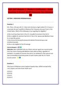 AHIP 2027 Modules 1&ndash; Medicare Certification &ndash; Actual &NewLine;Questions & Answers &lpar;AHIP&rpar; Guarantee Pass &lpar;Updated &NewLine;Pdf