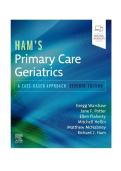 TEST BANK FOR Ham&rsquo;s Primary Care Geriatrics&colon; A Case-Based Approach 7th Edition by Richard J&period; Ham ISBN&colon;978-0323721684 COMPLETE GUIDE ALL CHAPTERS COVERED 100&percnt; VERIFIED A&plus; GRADE ASSURED&excl;&excl;&excl;&excl;&excl; NEW LATEST UPDATE&excl;&excl;&excl;&excl;&excl;