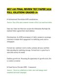 MGT 6311 FINAL REVIEW TEST PAPER 2026&NewLine;FULL SOLUTIONS GRADED A&plus;&NewLine;