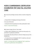 NCIDQ&lowbar;COMPREHENSIVE&lowbar;CERTIFICATION&lowbar;EXAMINATION&lowbar;TEST&lowbar;2026&lowbar;FULL&lowbar;SOLUTION