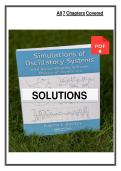Solutions Manual for Simulations of Oscillatory Systems &lpar;1st Edition&comma; 2015&rpar; by Butikov &ndash; Covers All 7 Chapters&NewLine;
