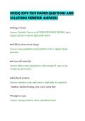 NCIDQ&lowbar;IDFX&lowbar;TEST&lowbar;PAPER&lowbar;QUESTIONS&lowbar;AND&lowbar;SOLUTIONS&lowbar;VERIFIED&lowbar;ANSWERS&period;