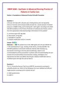 NRNP 6568 &ndash; Synthesis in Advanced Nursing Practice of &NewLine;Patients in Family Care