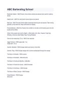 ABC Bartending School 2026&sol;2027 &vert; Questions&comma; Verified Answers & Exam Prep