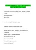 FITOUR Primary Group Exercise Exam 2026&sol;2027