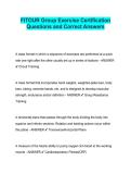 FITOUR Group Exercise Questions & Answers 2026&sol;2027