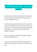 FITOUR Group Exercise Exam Q&A 2026&sol;2027