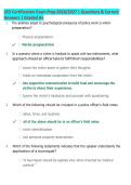 LEO Certification Exam Prep 2026&sol;2027 &vert; Questions & Correct  Answers &vert; Graded A&plus;