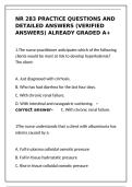 NR 283 Exam Package Deal 2026&colon; Complete Pathophysiology Study Guide&comma; Practice Tests & Chamberlain Final Prep Bundle