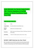 Relias Dysrhythmia Basic A &NewLine;&ndash; 2025&sol;2026 &ndash; complete &NewLine;Practice Test with Verified &NewLine;Answers