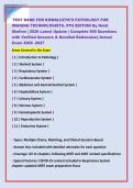  TEST BANK FOR KOWALCZYK'S PATHOLOGY FOR IMAGING TECHNOLOGISTS&comma; 9TH EDITION By Heidi Shelton &vert; 2026 Latest Update &vert; Complete 600 Questions with Verified Answers & Detailed Rationales&vert;&vert; Actual Exam 
