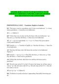 COS3761 2026 LATEST EXAM QUESTIONS WITH &NewLine;CORRECT VERIFIED ANSWERS&vert;ALREADY GRADED &NewLine;A&vert;GUARANTEED EXAM&vert;LATEST 2026&period; 