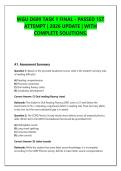 WGU D689 TASK 1 FINAL - PASSED 1ST &NewLine;ATTEMPT &vert; 2026 UPDATE &vert; WITH &NewLine;COMPLETE SOLUTIONS&period;