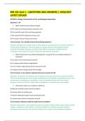 BIO 101 Quiz 1 &ndash; QUESTIONS AND ANSWERS &vert; 2026&sol;2027 &NewLine;LATEST UPDATE