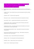 NU 150 -Pharmacology- Review Exam 1 And 2 Questions All with Correct Answers 2026 Updated&period;&NewLine;&NewLine;