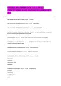 NU150- PHARMACOLOGY-TEST QUESTIONS AND ANSWERS &lpar;GRADED A&plus;&rpar;&NewLine;&NewLine;