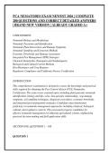 PCA NEMATODES EXAM NEWEST 2026 &vert; COMPLETE &NewLine;200 QUESTIONS AND CORRECT DETAILED ANSWERS &NewLine;&vert; BRAND NEW VERSION &vert; ALREADY GRADED A&plus;