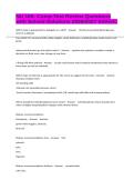 NU 185- Comp-Test Review Questions with Solved Solutions 2026&sol;2027 Edition&period;